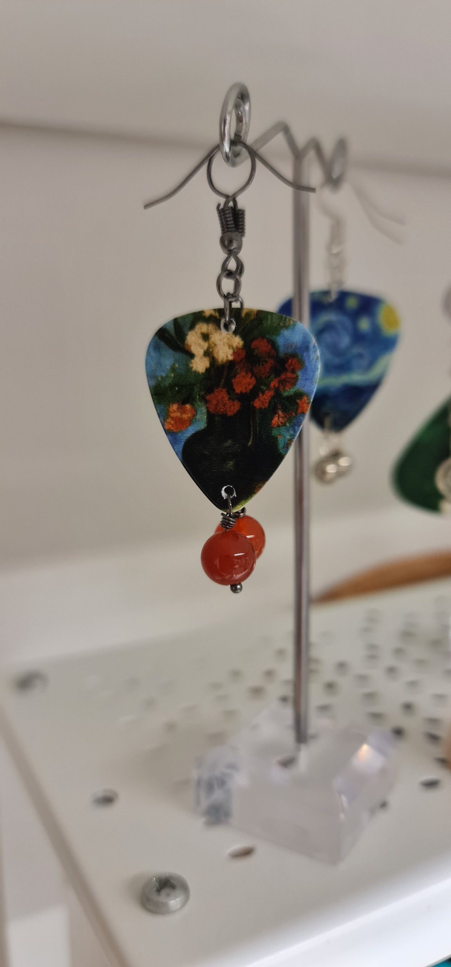 Van Gogh Print Earrings